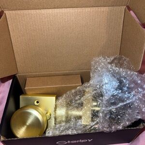 Gold Door Knob Set
